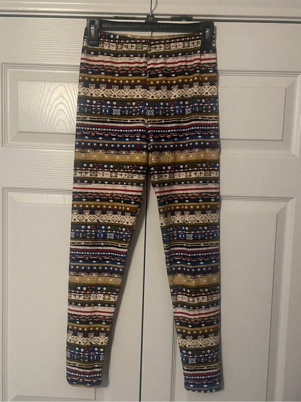 Abstract Print Leggings